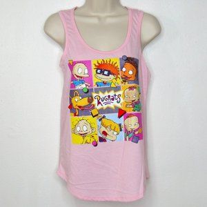 Juniors Nickelodeon Rugrats Graphic Muscle Tank Top Size XS